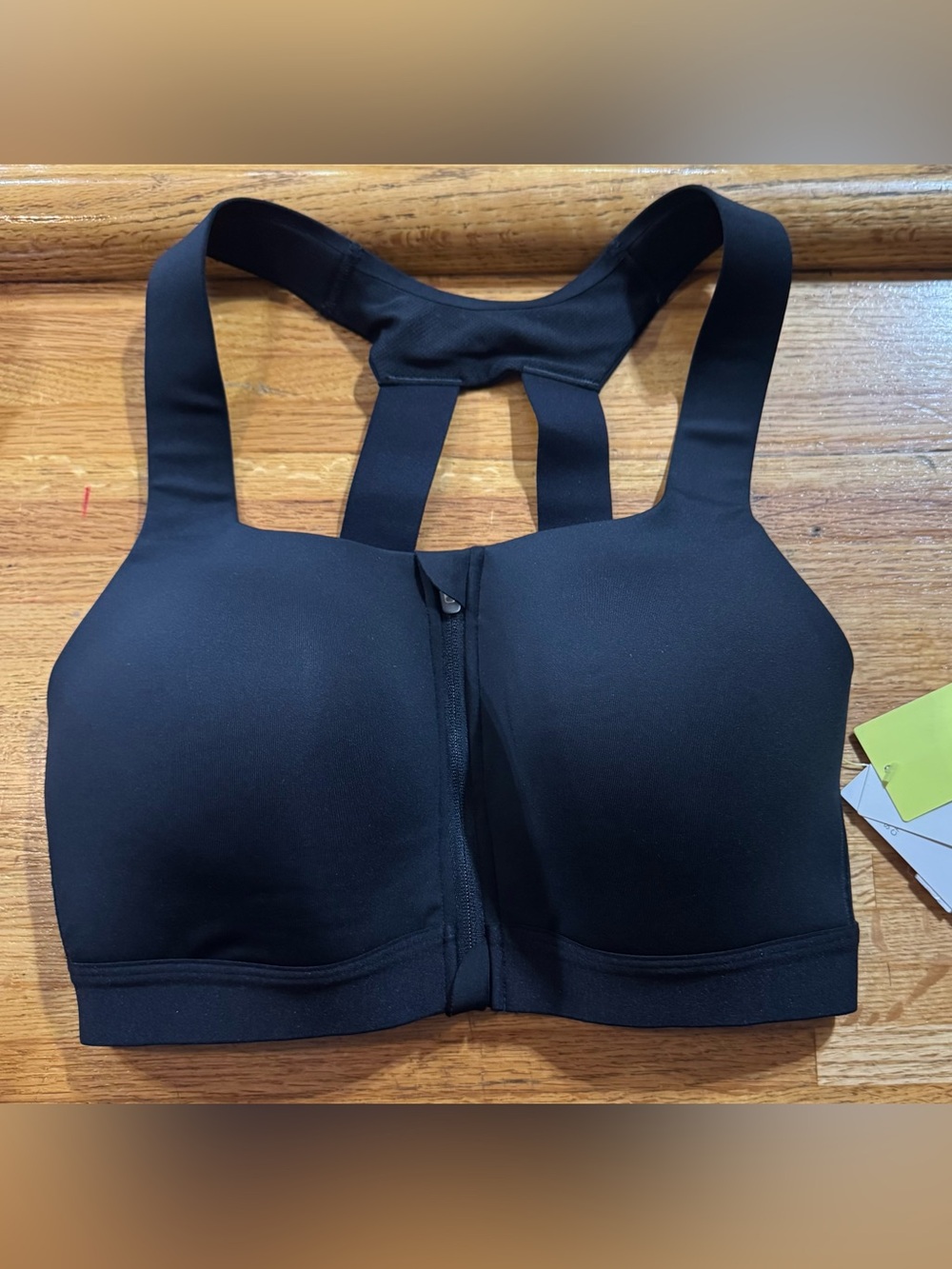 Women’s 36C All In Motion Black Adjustable Sports Bra